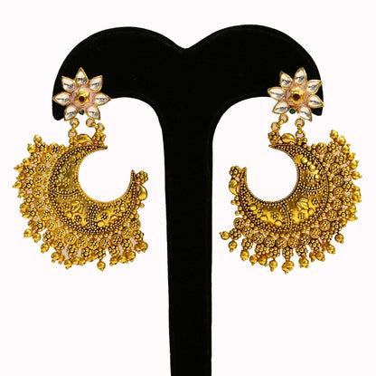 Pink City Temple Art Danglers