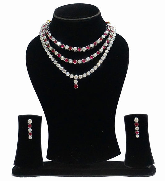 Silver Layered Necklace