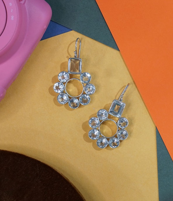 Round O Drop earrings