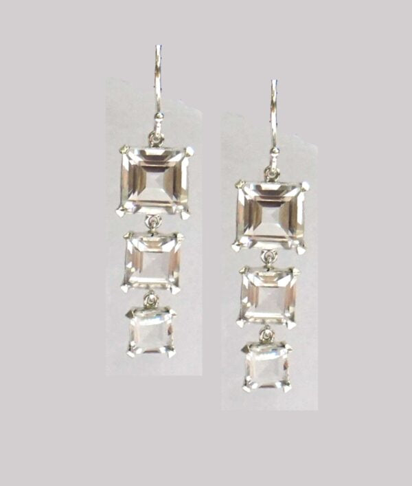 Square Drop Earrings