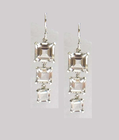 Square Drop Earrings