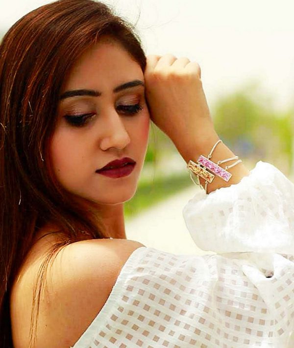 Signature Citrine Pink Braclet