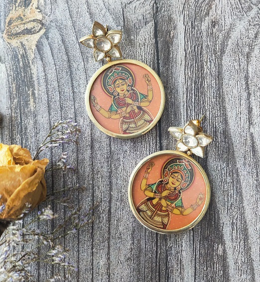 Chitrakari Devi Dangler