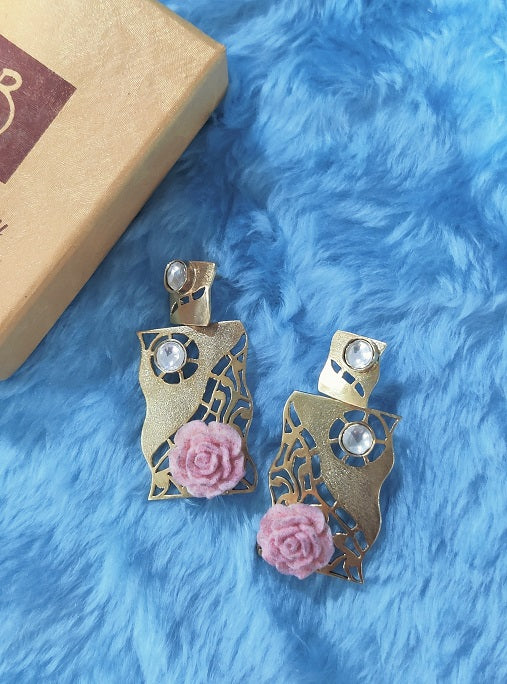 Aari Flowers Earring
