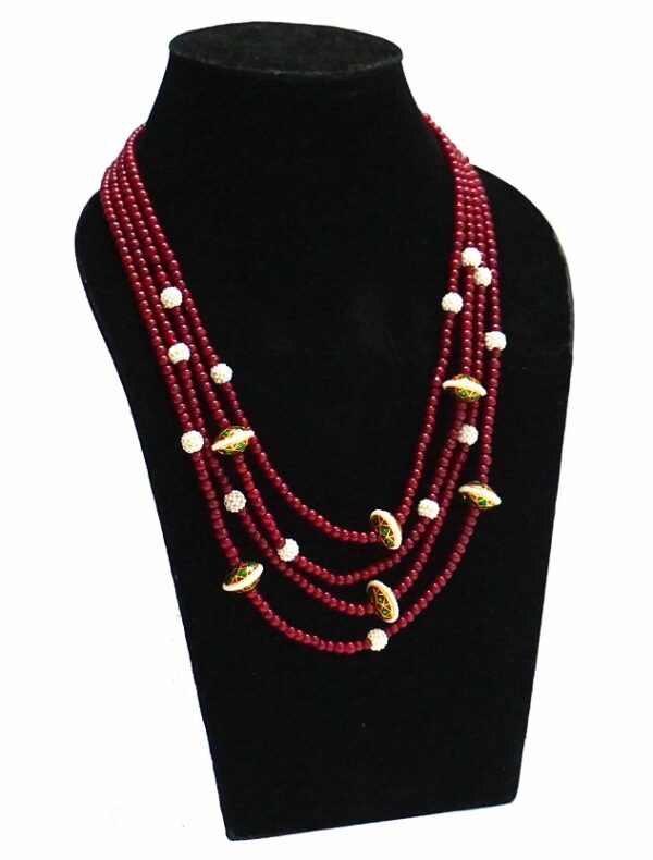 Layered Red Necklace