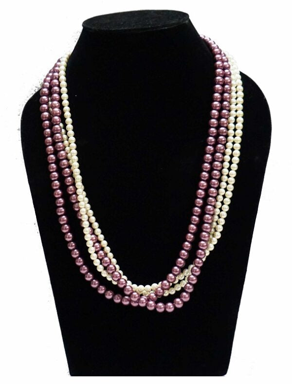 Pearl O Pearl Twisted Necklace