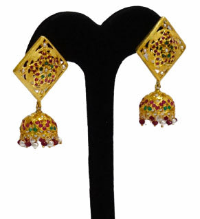 Aari Square Jhumka