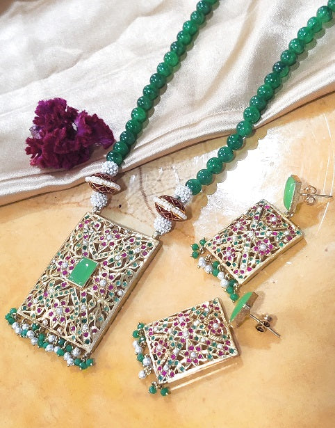 Aari Jade Rectangle Set