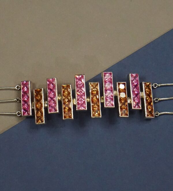 Signature Citrine Pink Choker