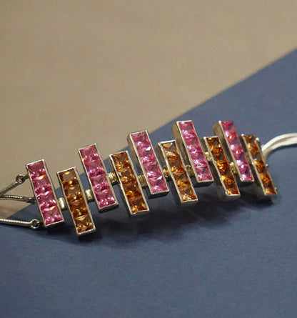 Signature Citrine Pink Choker