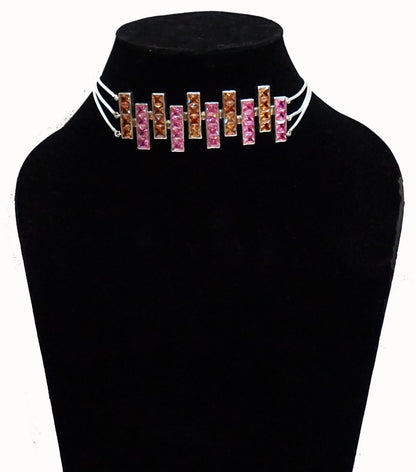 Signature Citrine Pink Choker