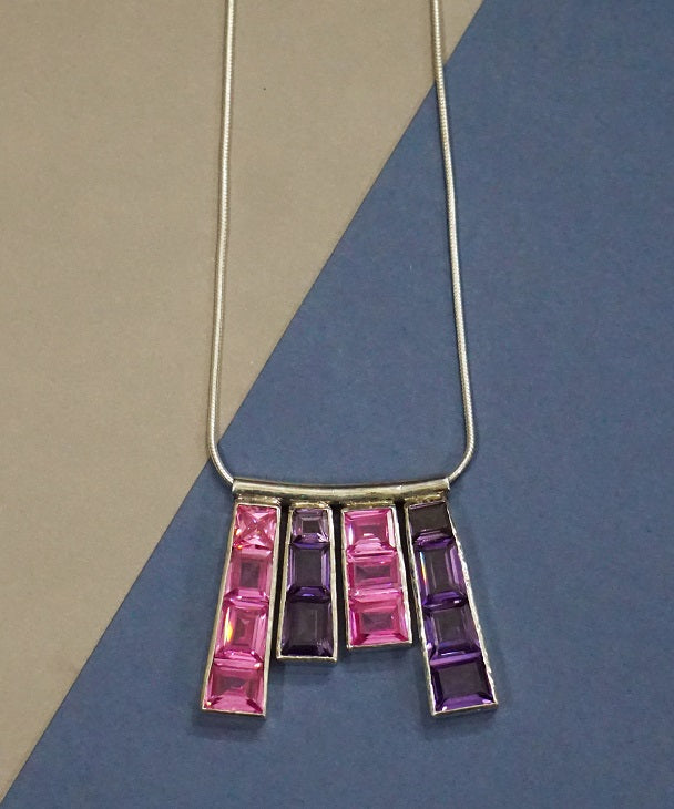 Signature Purple Pink Necklace