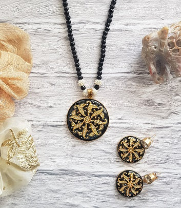 Black Onyx Painted Set