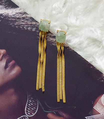 Druzy Chain Dangler
