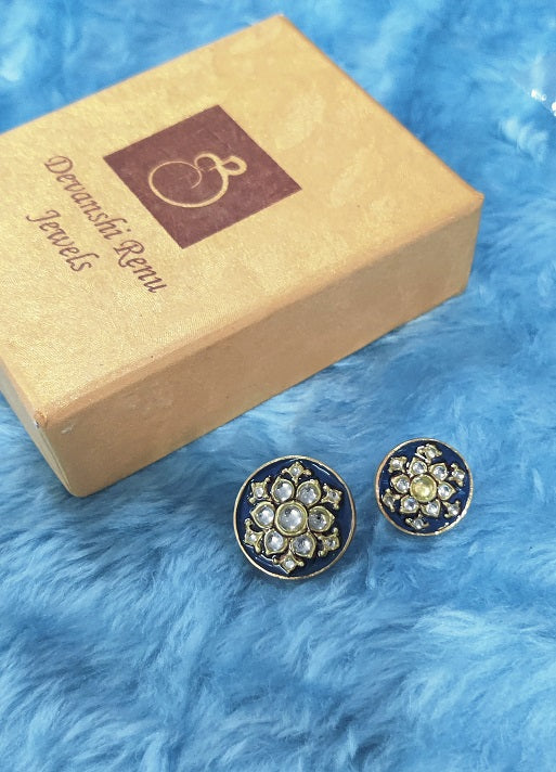 Blue Classic Buttons