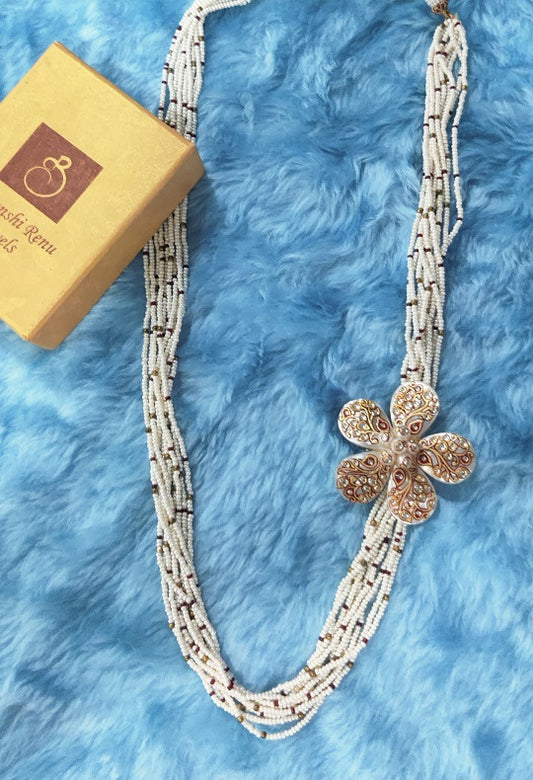 Flower Paint Princess Necklace
