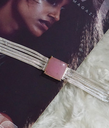 Rose Quartz Stone Bracelet