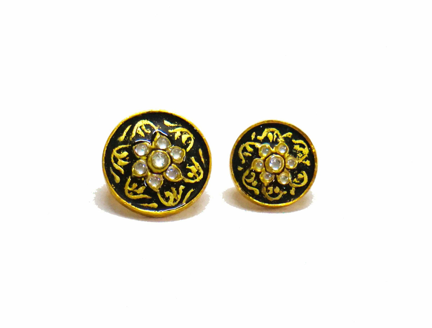 Black Classic Buttons