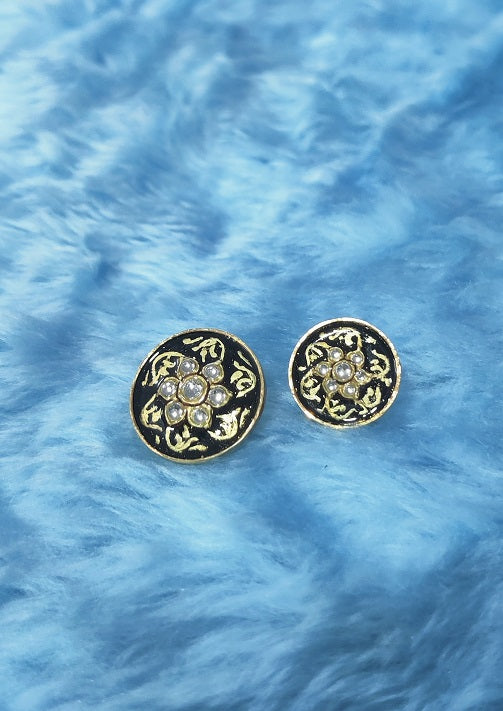 Black Classic Buttons
