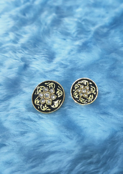 Black Classic Buttons