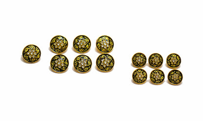 Black Classic Buttons