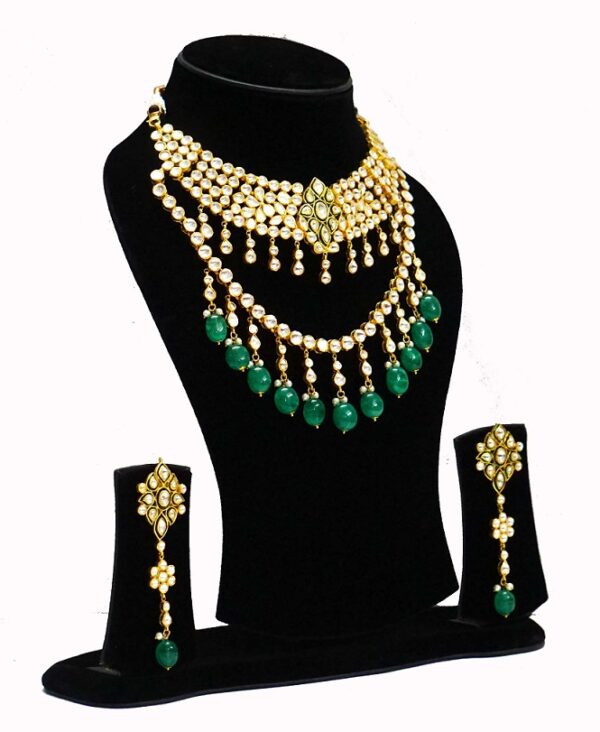 Green Line Bridal Set