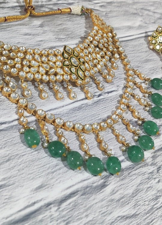 Green Line Bridal Set