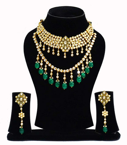 Green Line Bridal Set