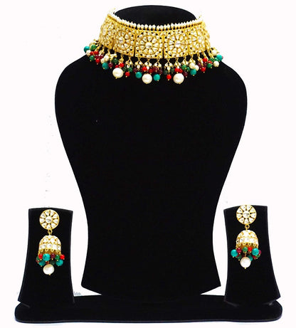 Color Bridal Chokar Set