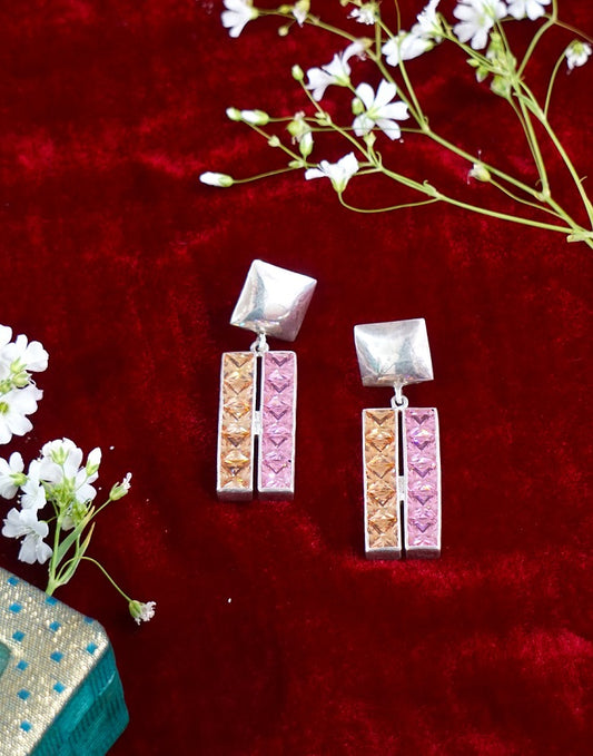 Pink Citrine Dangler