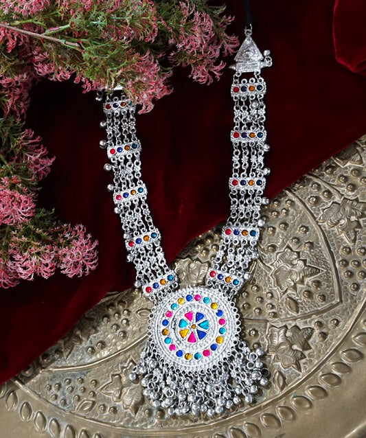 Alankar Tribal Round Necklace