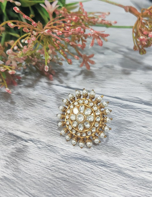 White Bridal Ring