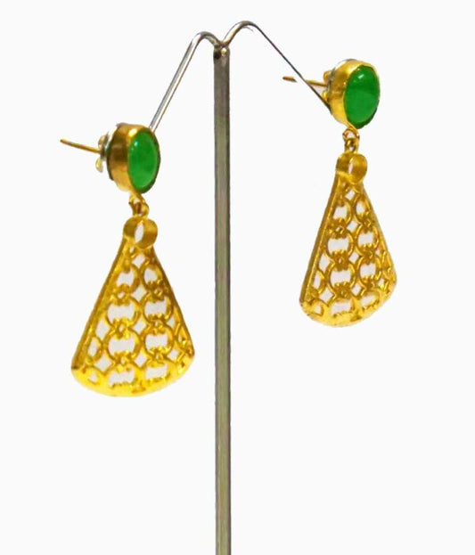 Jade Round Dangler