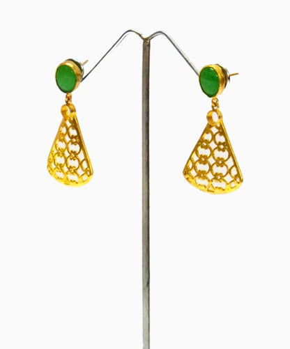 Jade Round Dangler