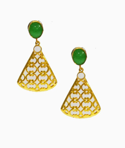 Jade Round Dangler