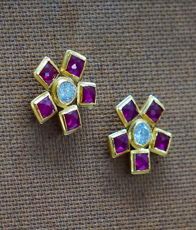 Petal Flower Stud
