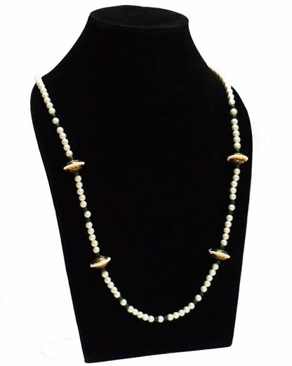 Pearl Bead Opera Necklace