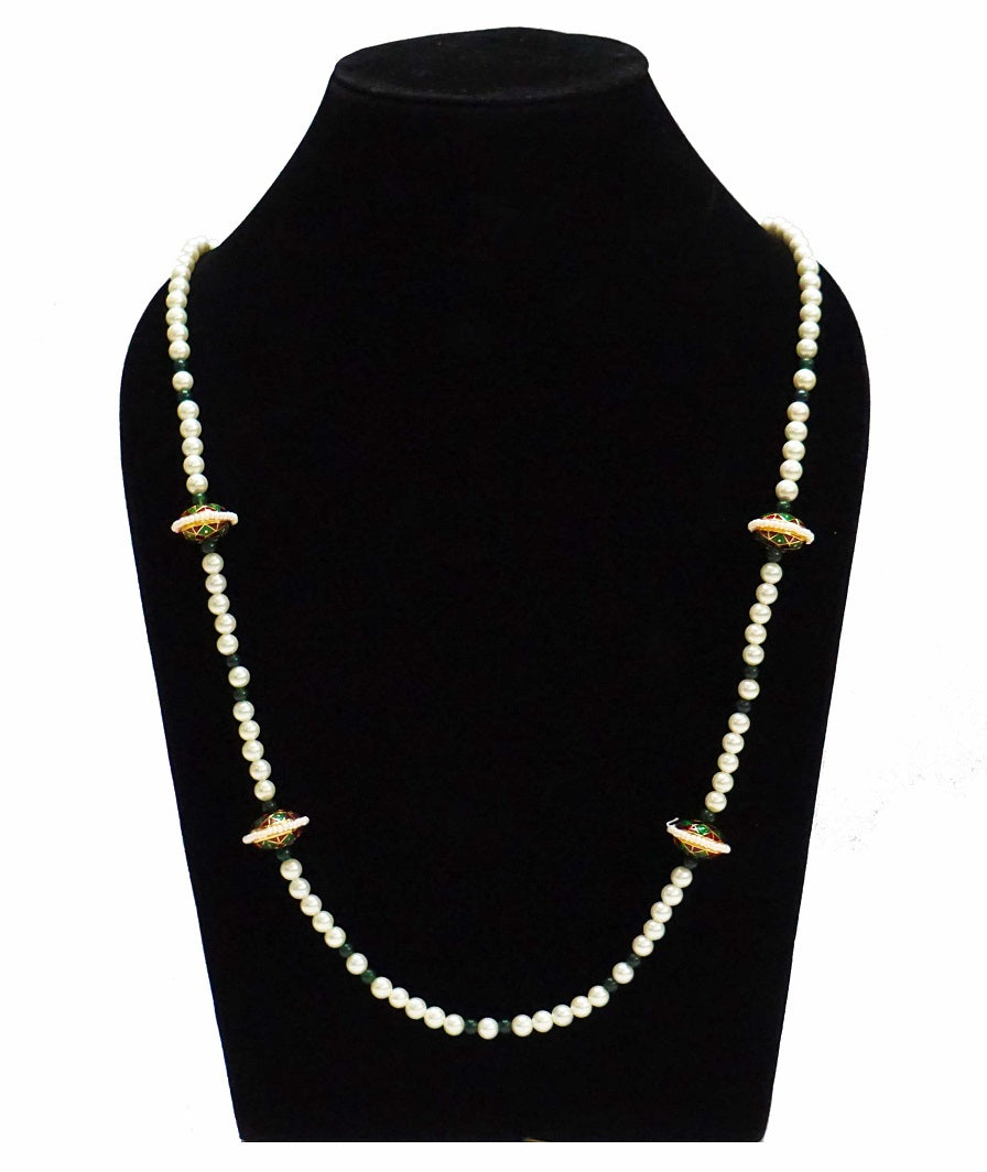 Pearl Bead Opera Necklace