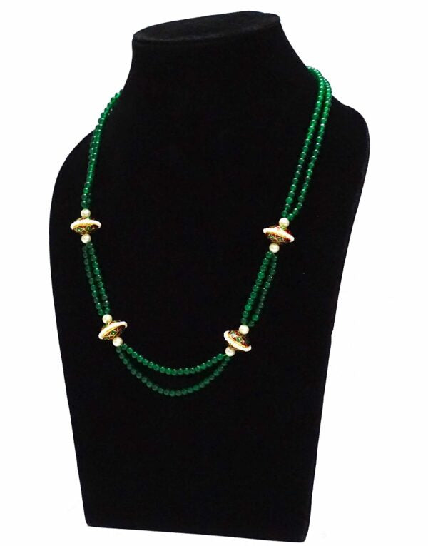 Green Bead Necklace