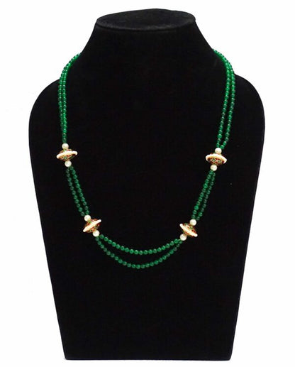 Green Bead Necklace