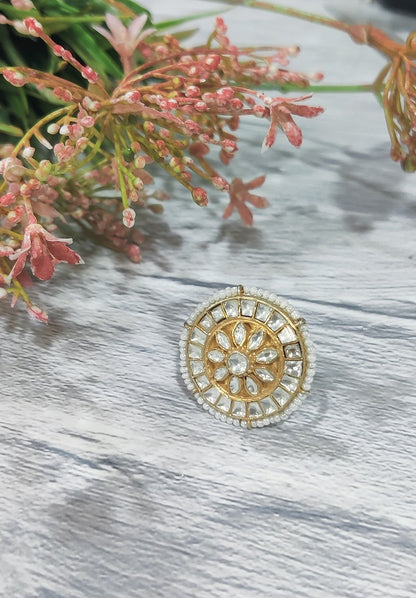 White Bridal Ring