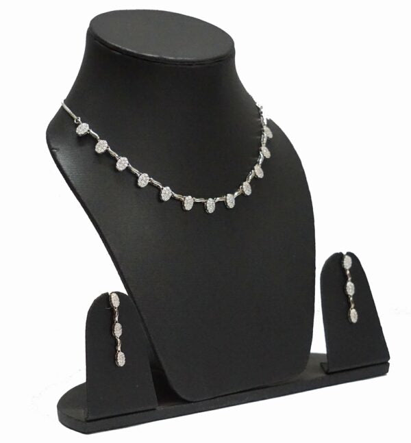 Oval Designer Necklace Set