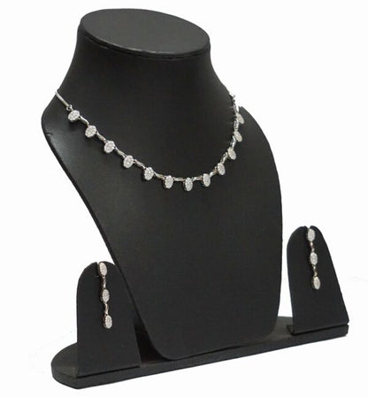 Oval Designer Necklace Set
