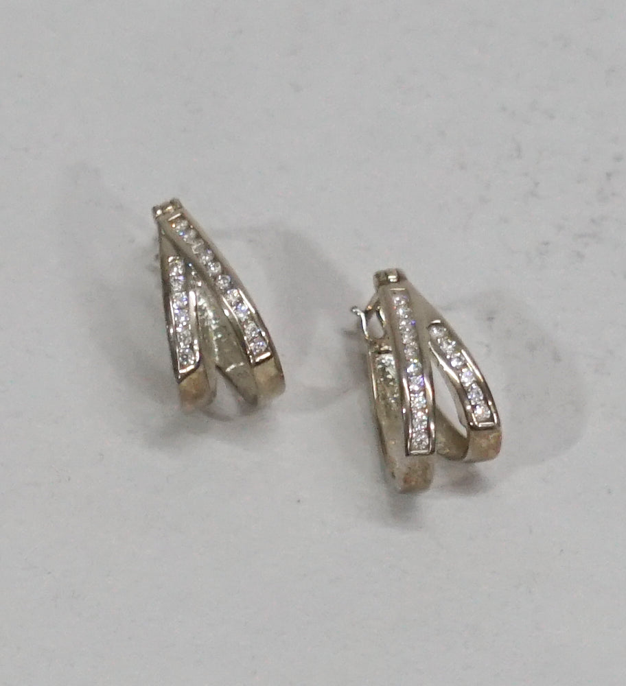 Silver Dangler Earrings