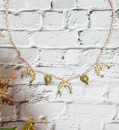 Bridesmaid Chand Necklace