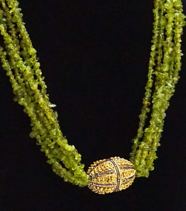 Aventurine Green Opera Necklace