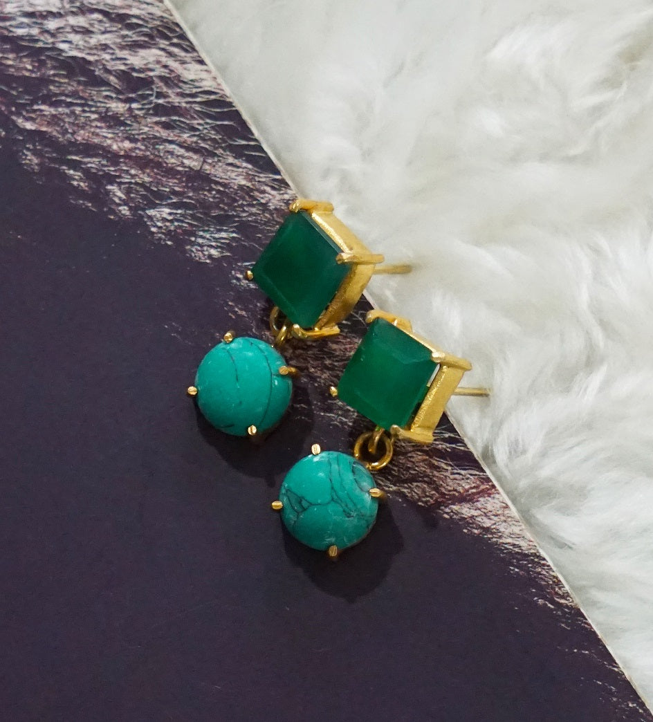 Turquoise Green Dangler