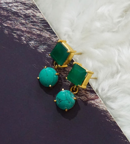 Turquoise Green Dangler