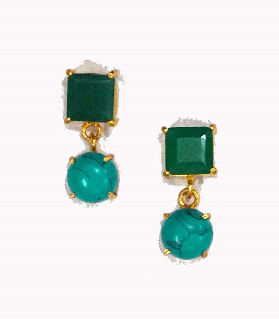 Turquoise Green Dangler