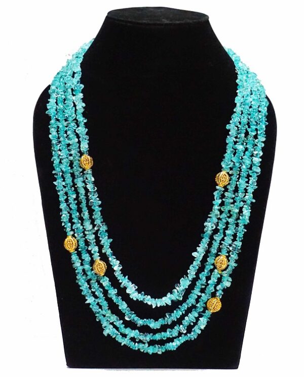 Aquamarine Layered Necklace
